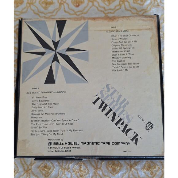 Original Peter, Paul, and Mary Star Series Twinpack Reel to Reel  ST-502-F - Picture 4 of 10